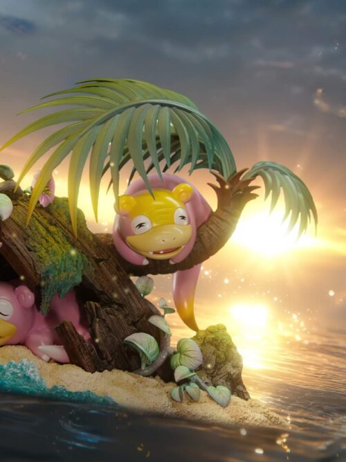The Relaxed Slowpoke GK Resin Statue