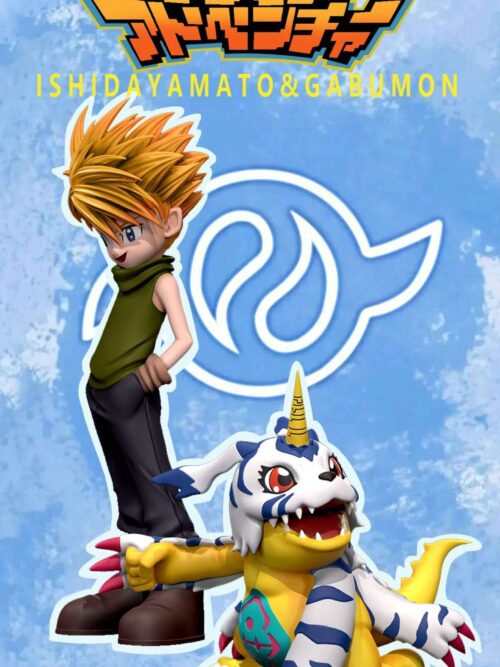 Digimon Adventure Family GK Resin Statue