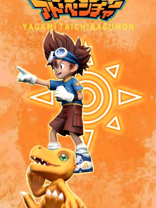 Digimon Adventure Family GK Resin Statue