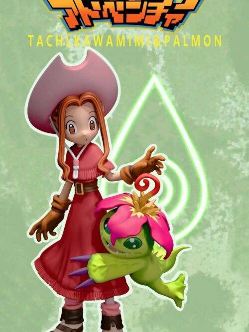 Digimon Adventure Family GK Resin Statue
