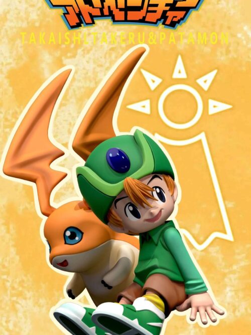 Digimon Adventure Family GK Resin Statue