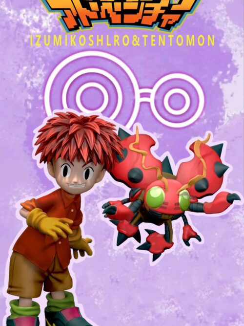 Digimon Adventure Family GK Resin Statue