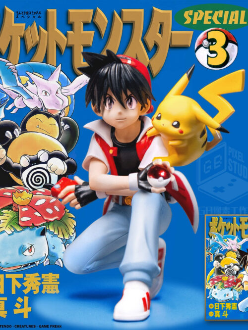 Classic Restoration Series Vol. 1: Red & Pikachu GK Resin Statue