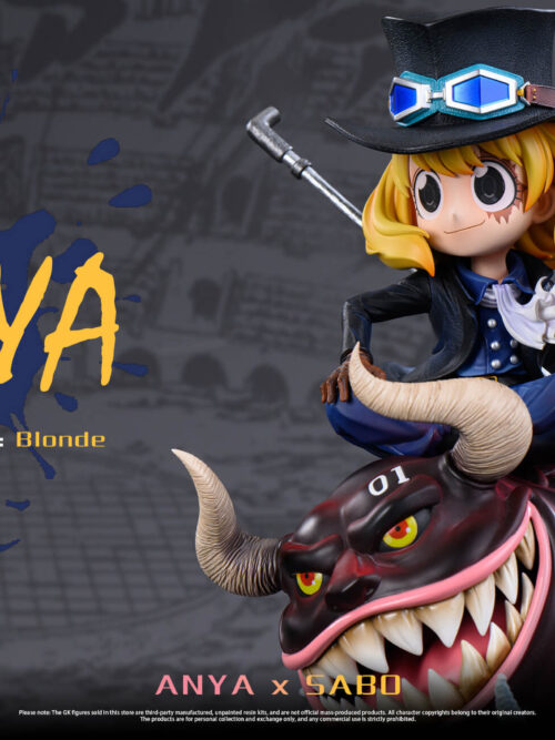 Anya Series No.3: Sanya (Anya x Sabo) GK Resin Statue
