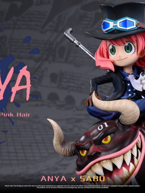 Anya Series No.3: Sanya (Anya x Sabo) GK Resin Statue