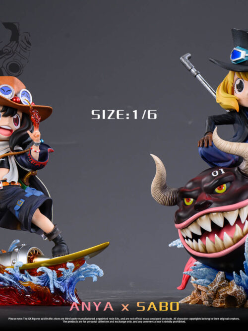 Anya Series No.3: Sanya (Anya x Sabo) GK Resin Statue