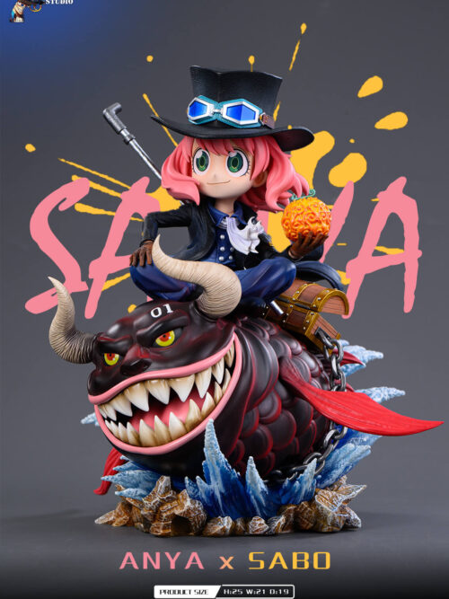 Anya Series No.3: Sanya (Anya x Sabo) GK Resin Statue