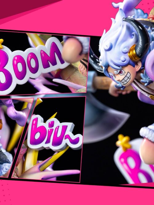 Boom Biu Nika Luffy GK Resin Statue