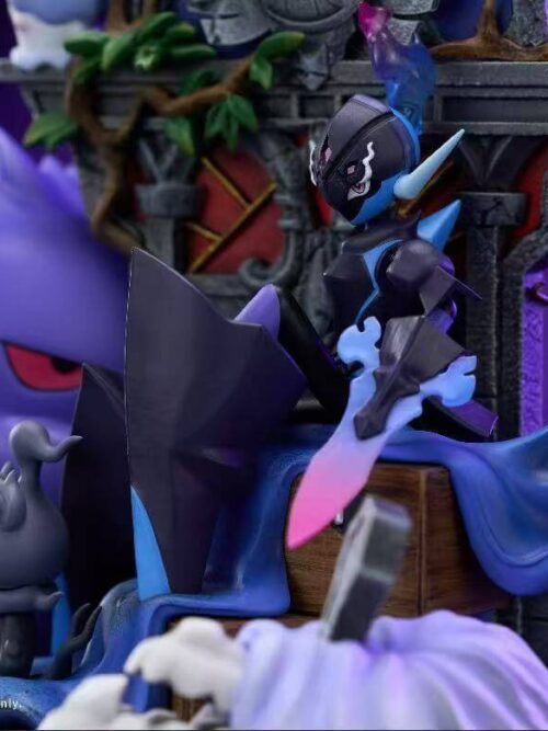 Ceruledge – Broken Throne of Azure Flame GK Resin Statue