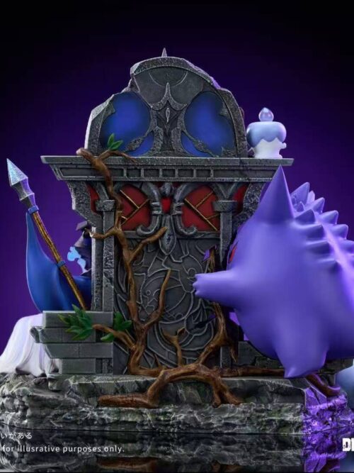 Ceruledge – Broken Throne of Azure Flame GK Resin Statue