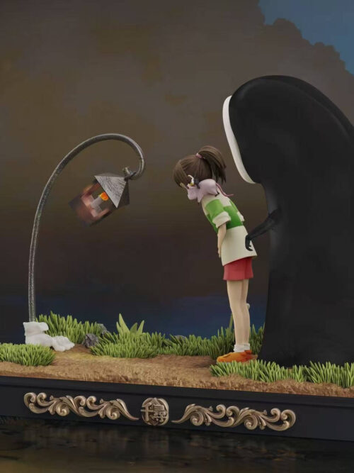 Chihiro And The Street Lamp GK Resin Statue
