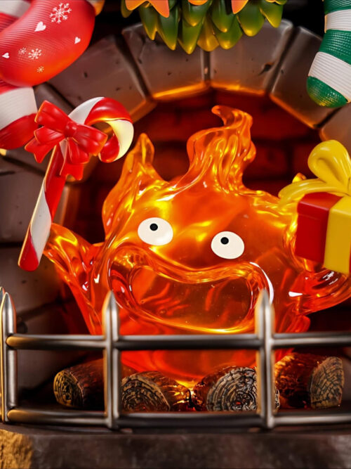 Christmas Calcifer GK Resin Statue