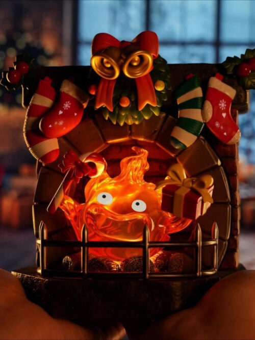 Christmas Calcifer GK Resin Statue