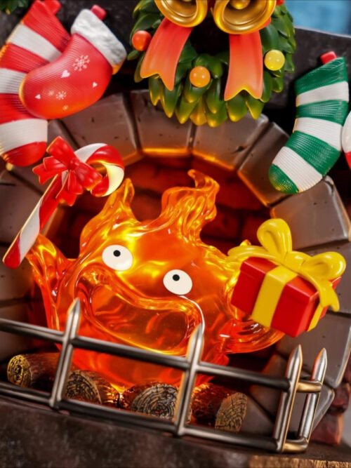Christmas Calcifer GK Resin Statue