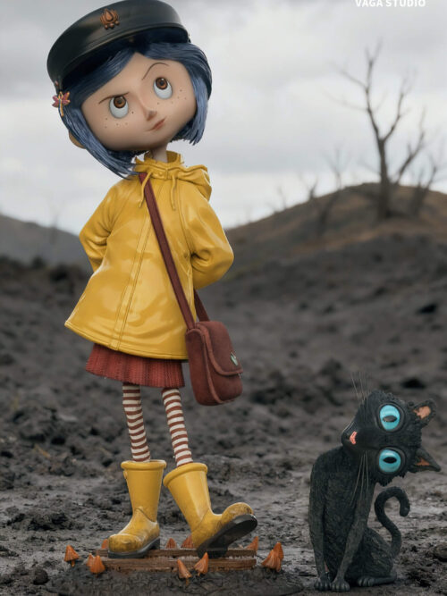 Coraline Jones GK Resin Statue