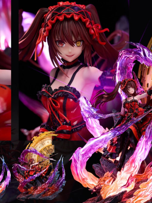 Kurumi Tokisaki vs White Queen GK Resin Statue