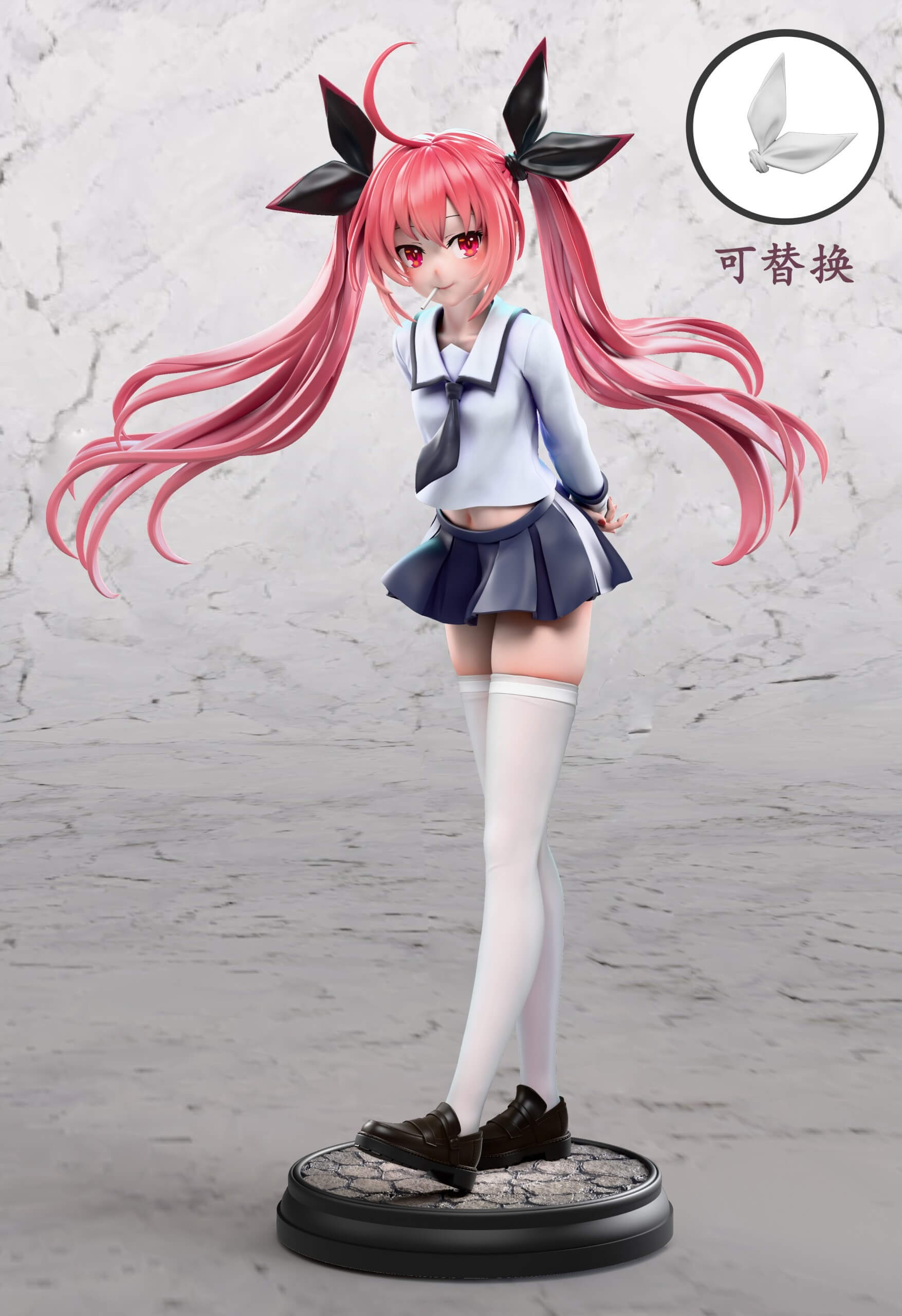 Date-A-Live-Kotori-Itsuka-1-7-Scale-Statue-WuShiSan-Studio-3 Date A Live Kotori Itsuka - Image 1