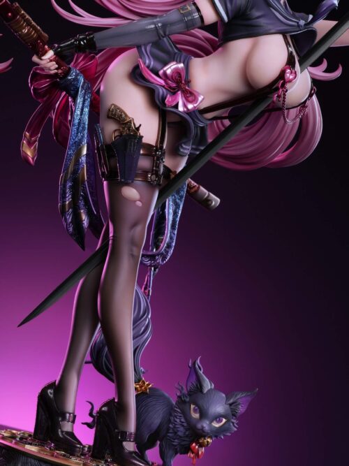 Demon Slaying Girl Aya 1/4 Scale Statue GK Resin Statue