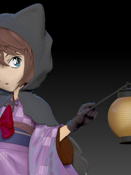 Double Character Series Vol.01 Conan Edogawa & Ai Haibara GK Resin Statue