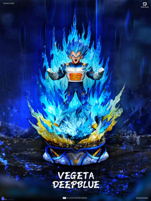 Deep Blue Vegeta 6th Anniversary Series GK Resin Statue