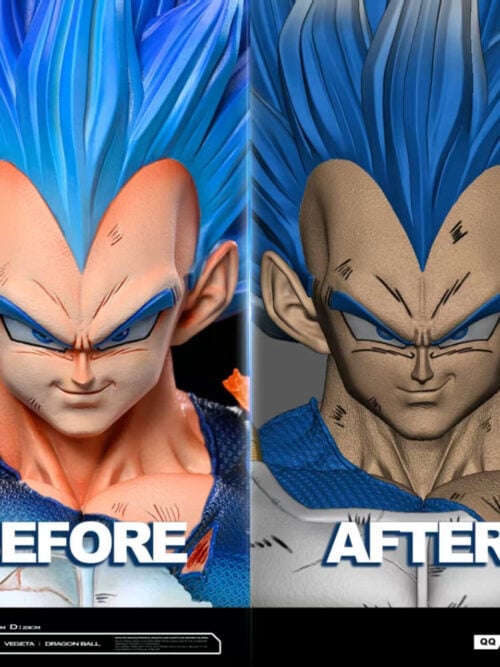 Deep Blue Vegeta 6th Anniversary Series GK Resin Statue