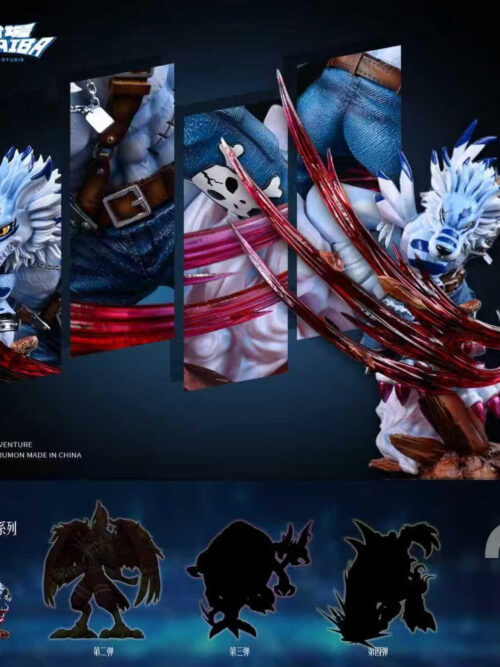 Kaiser Nail WereGarurumon GK Resin Statue