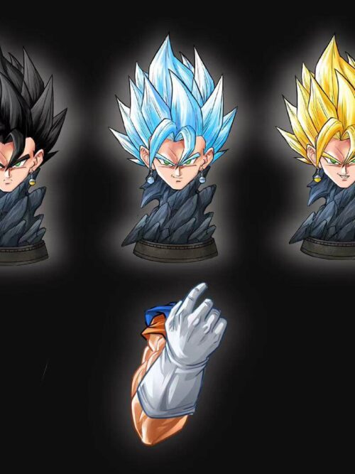 Dual Kings Vegito 1/6 Scale Statue GK Resin Statue