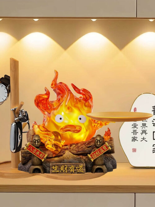 Calcifer Fortune Valet Tray Statue GK Resin Statue
