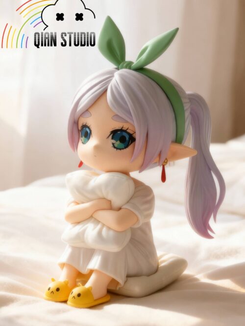 Frieren Pajama Time Chibi Figure GK Resin Statue