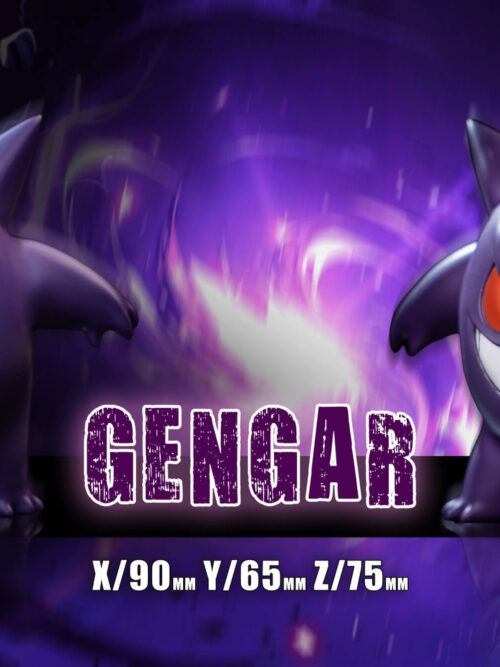 Gengar Evolution Set (Gastly, Haunter, & Gengar) GK Resin Statue