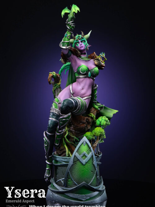 Green Dragon Queen Ysera GK Resin Statue