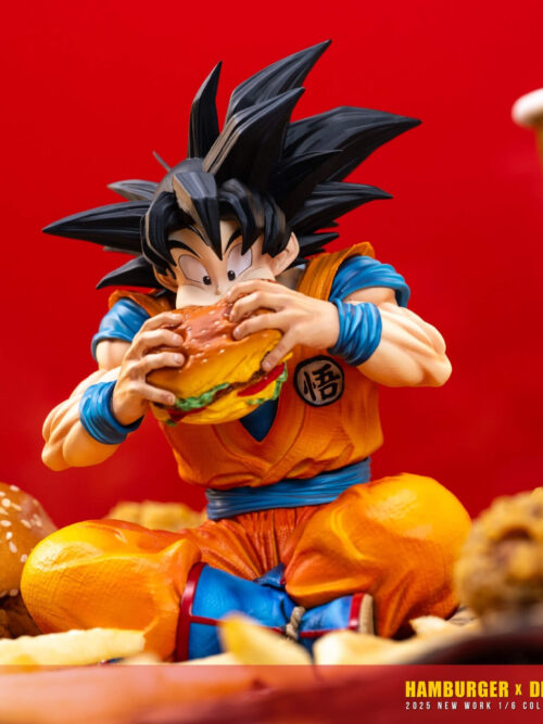 Hamburger Goku GK Resin Statue