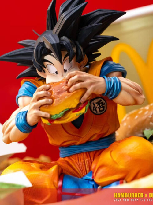 Hamburger Goku GK Resin Statue