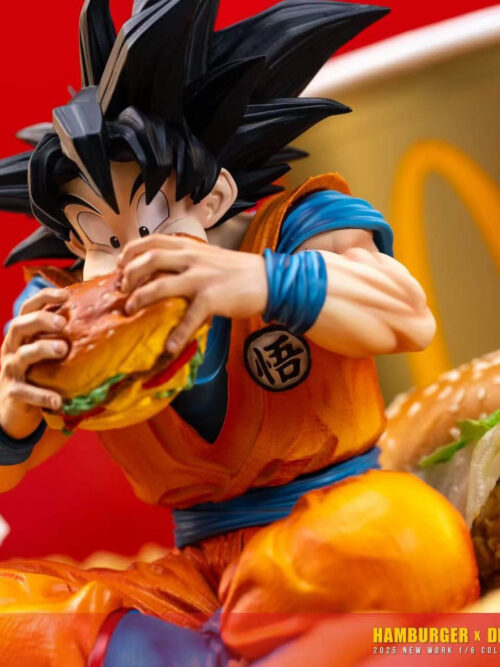 Hamburger Goku GK Resin Statue