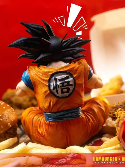 Hamburger Goku GK Resin Statue