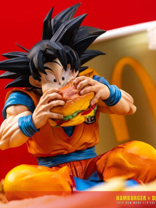Hamburger Goku GK Resin Statue