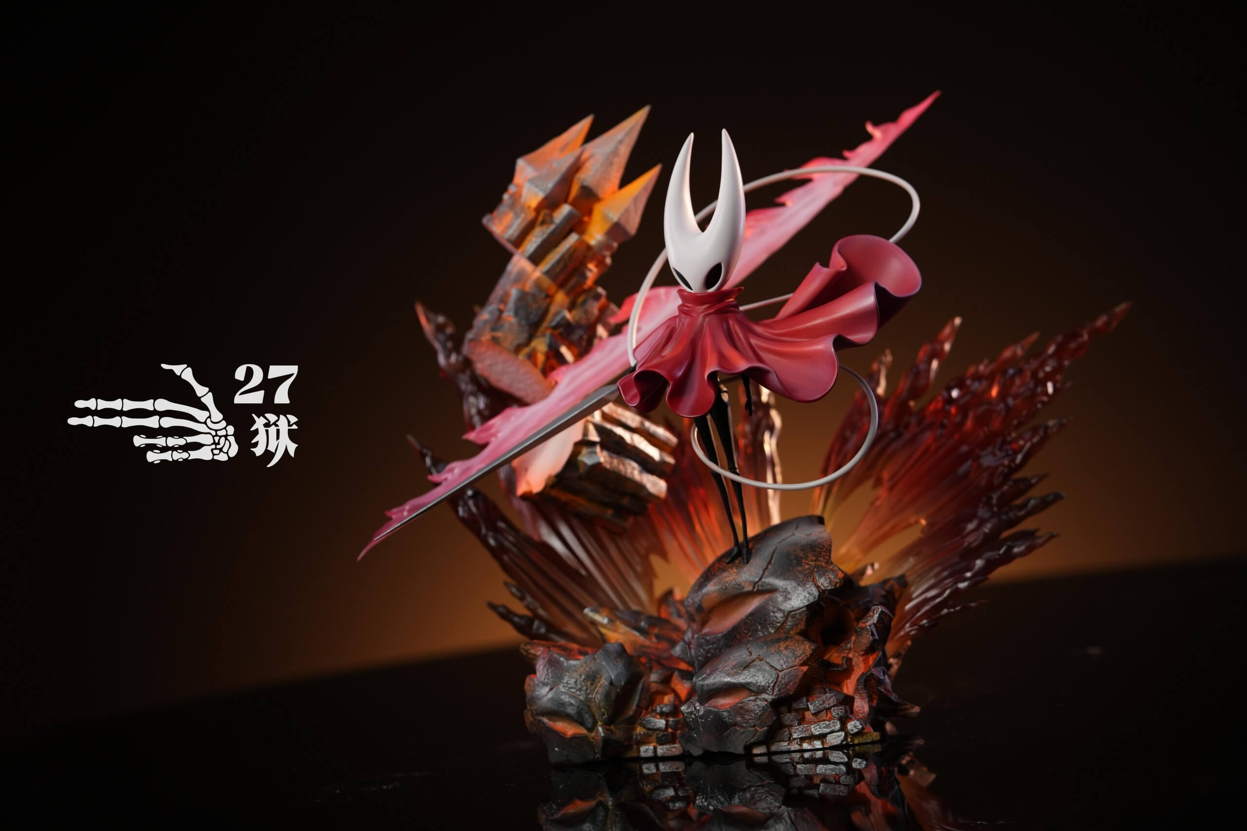 Hollow-Knight-Silksong-Hornet-Character-Scene-Statue-27abyss-Studio-2 Hollow Knight: Silksong Hornet - 27abyss Studio - Image 1