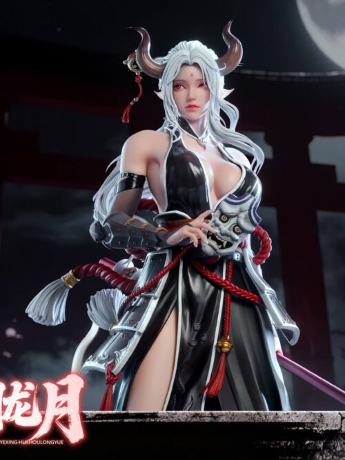 Hundred Demons Night Parade Fox Hunt Longyue GK Resin Statue