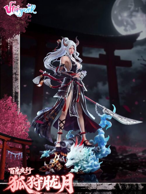 Hundred Demons Night Parade Fox Hunt Longyue GK Resin Statue