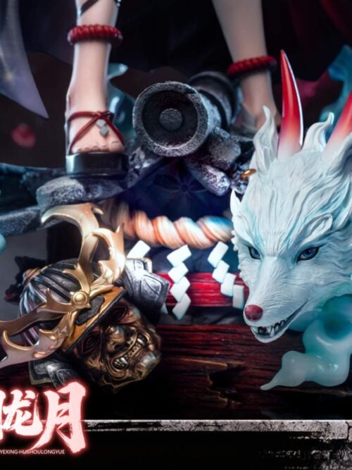 Hundred Demons Night Parade Fox Hunt Longyue GK Resin Statue
