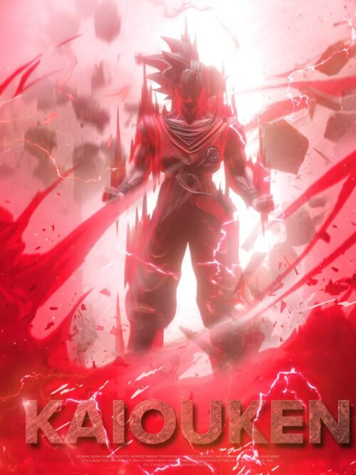 Kaioken Goku GK Resin Statue