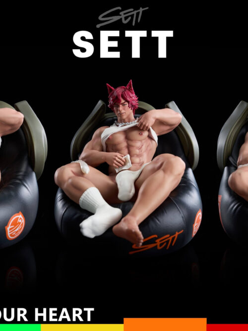 League of Legends Heartsteel Sett GK Resin Statue