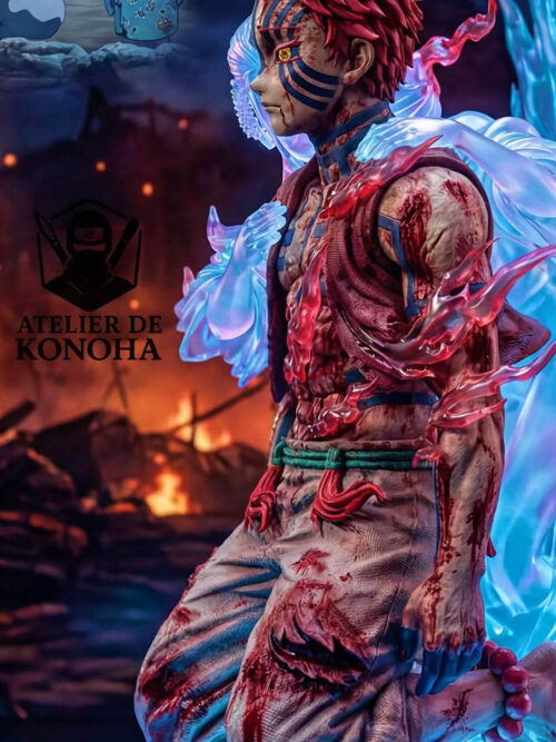 Light Carving Series Akaza & Koyuki GK Resin Statue