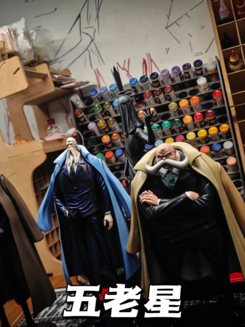 The Pinnacle of Power: Five Elders & Imu GK Resin Statue
