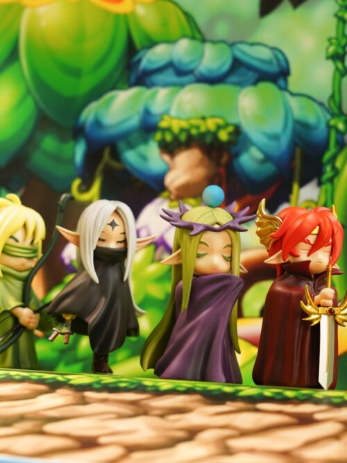 MapleStory 4th Job Instructors Mini Figure Set GK Resin Statue