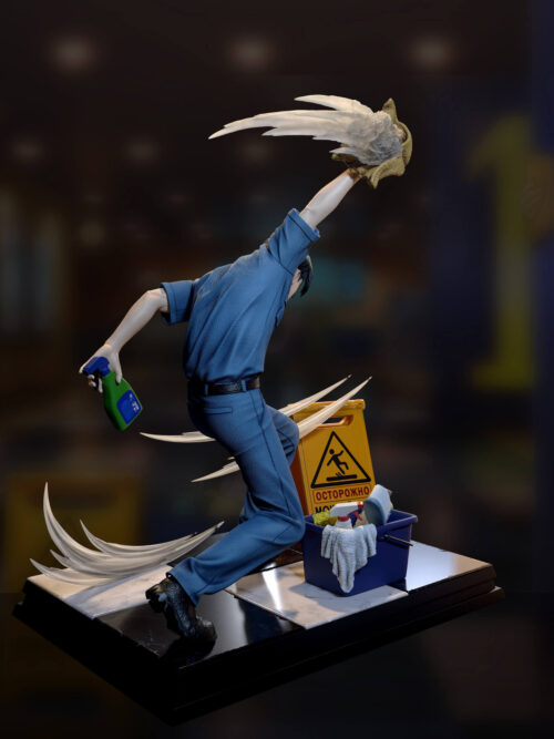 Model High Series 02 The Cleaner GK Resin Statue