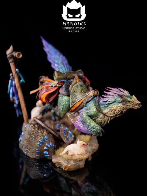 Monster Hunter Wilds Seikret GK Resin Statue