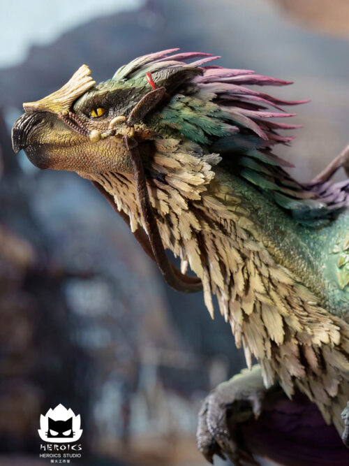 Monster Hunter Wilds Seikret GK Resin Statue