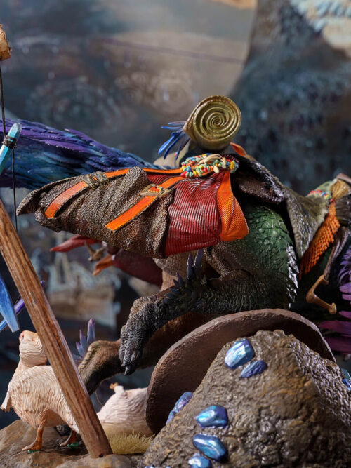 Monster Hunter Wilds Seikret GK Resin Statue
