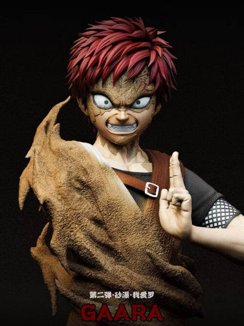 Naruto Childhood Memories: Sand Waterfall Gaara GK Resin Statue